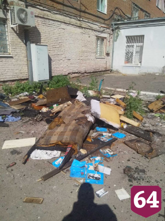 Из горящей пятиэтажки под Саратовом эвакуировали 36 человек