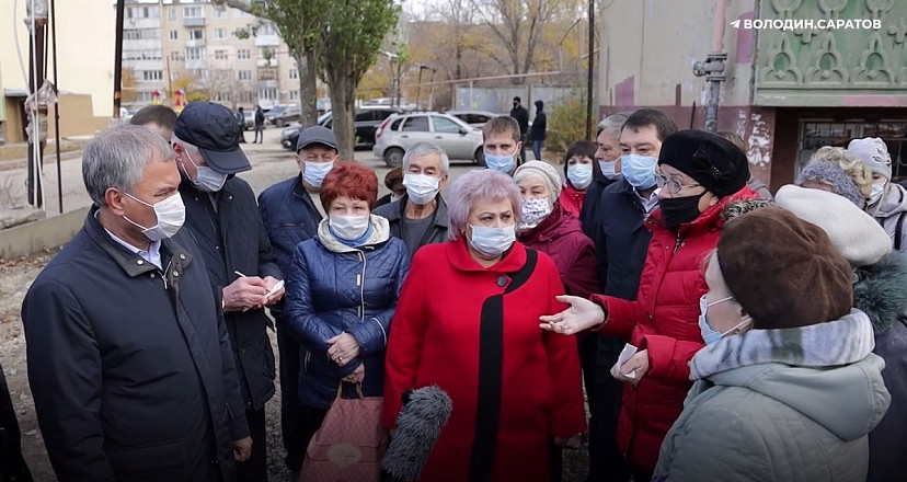 Володин раскритиковал чиновников Саратова за путепровод в Жасминном