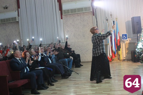 Народный артист Вячеслав Малежик вновь выступил на сцене Энгельсского дома-интерната