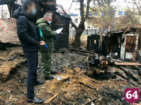 На пожаре в расселенном доме погиб неизвестный