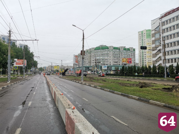 В Энгельсе приступили к реконструкции центральной улицы