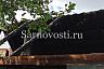 В Саратове огонь уничтожил баню пенсионера 