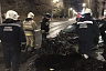 В Саратове 20-летний водитель разбил BMW о столб