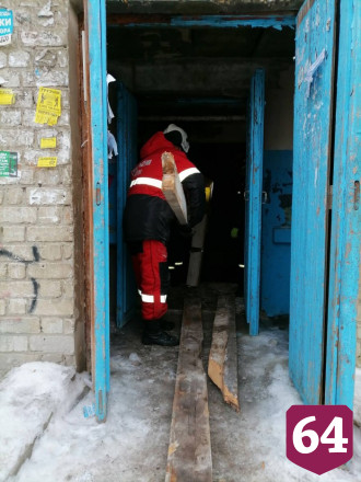 В аварийном доме на Брянской рухнул лестничный пролет