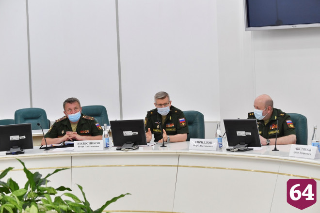 В саратовском правительстве обсудили развитие инфраструктуры военных городков   