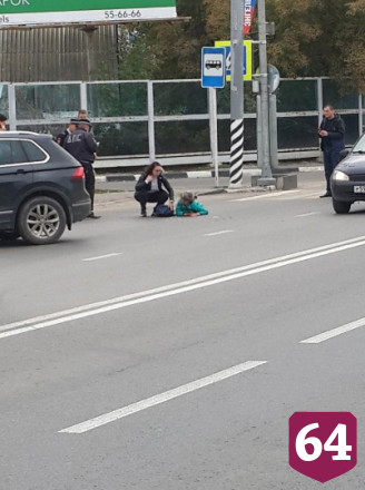 Перед саратовским мостом задавили велосипедистку