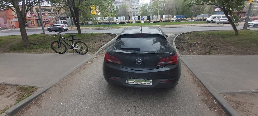 В Саратове 16-летний велосипедист протаранил «Опель»