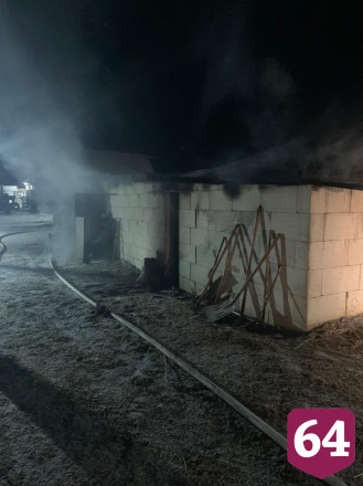 На частном подворье под Саратовом сгорели 30 голов КРС