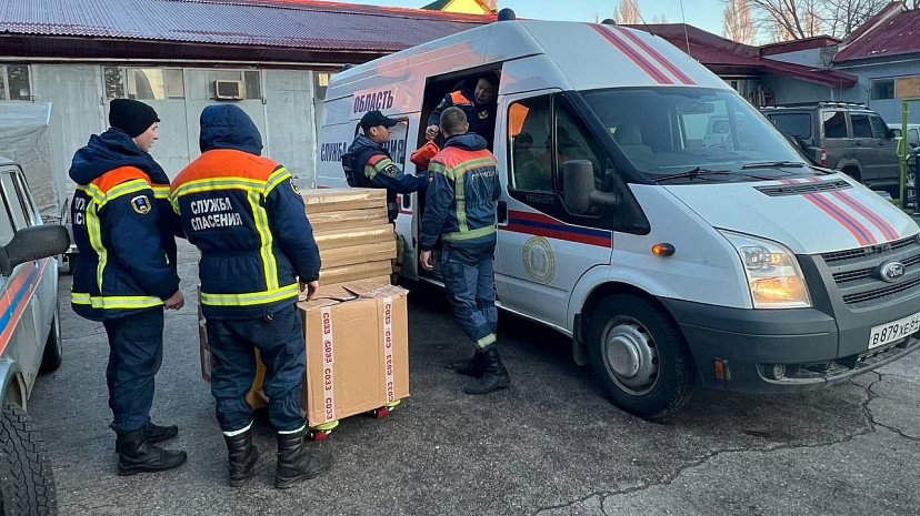 По поручению губернатора саратовским бойцам отправили квадракоптеры и снегоболотоход
