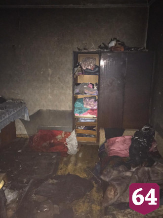 Жительница Саратова сгорела в квартире без света и газа