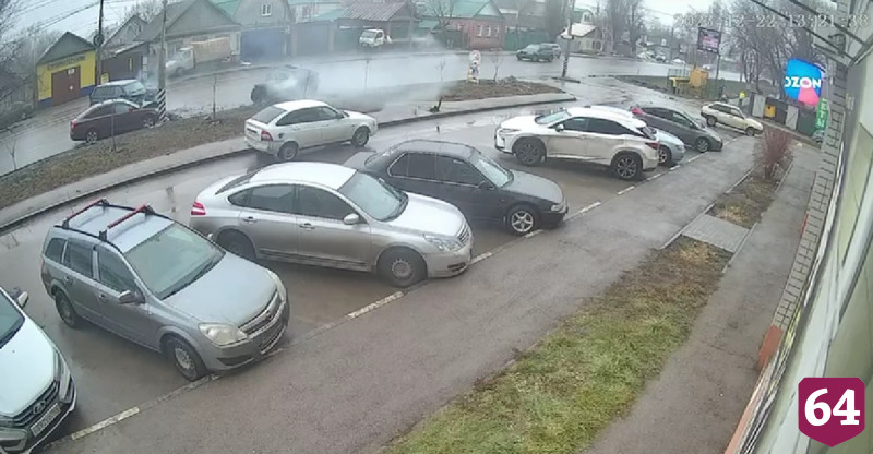 Появилось видео массового ДТП с пострадавшими в Энгельсе