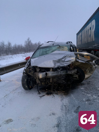 Три человека разбились в ДТП на саратовской трассе