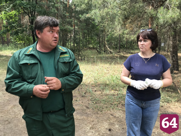 Под Саратовом школьники расчищают леса от мусора