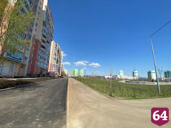 В Саратове сделали дорогу к новой поликлинике