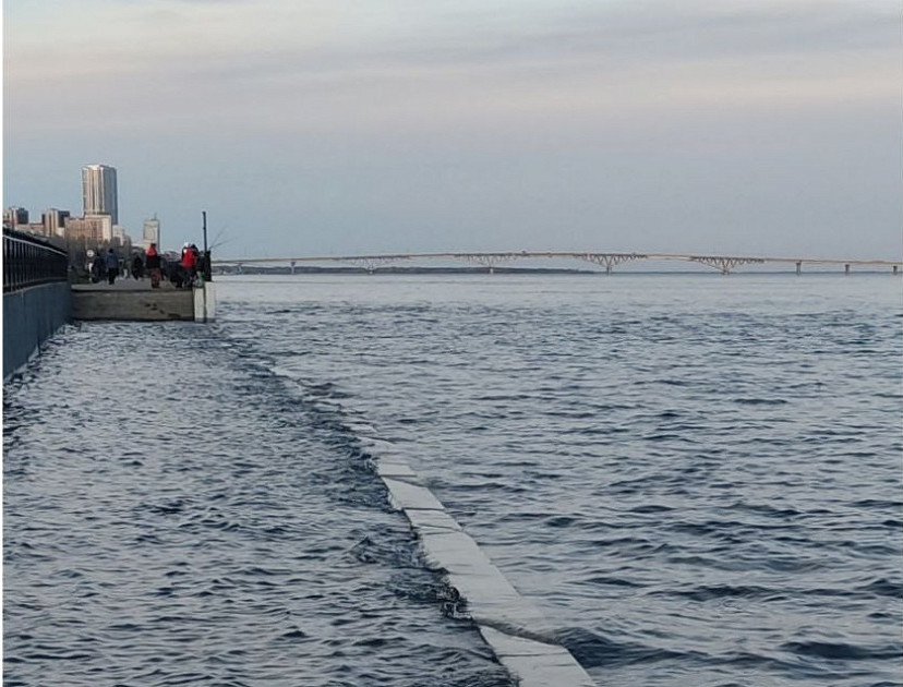 В Саратове поднялся уровень воды в Волге
