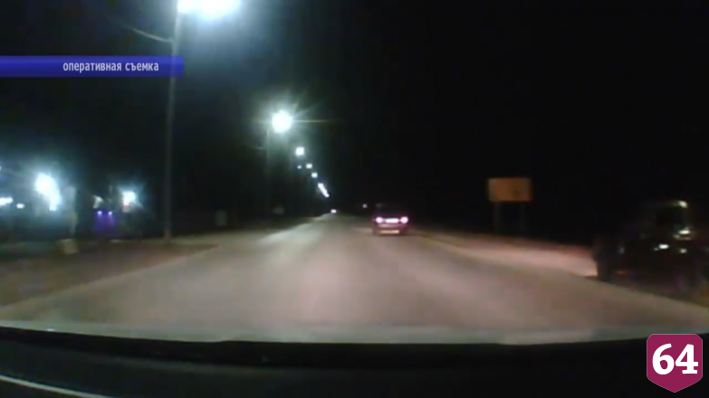 Под Саратовом пьяный водитель застрял в поле во время погони
