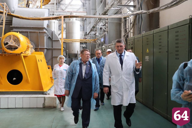 В Саратовской области спасли молочный завод