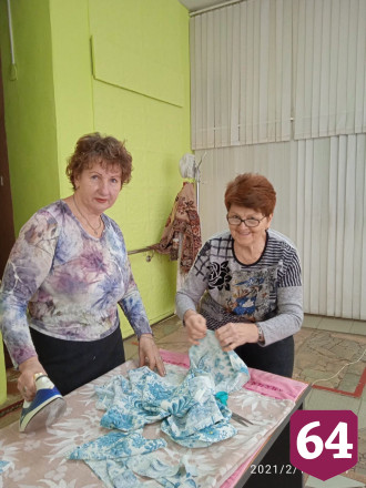 В Саратове открылась бесплатная студия шитья для пенсионерок