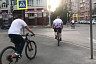 Глава Саратова на велосипеде проверил ремонт тротуаров