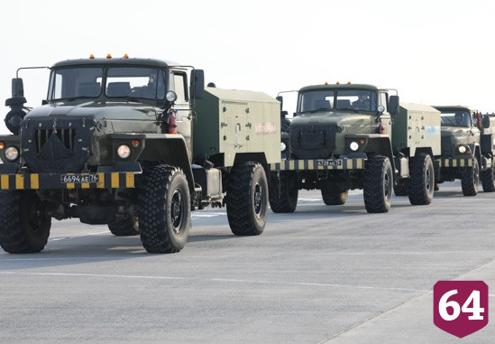 В Энгельсе отрепетировали действия военных после авиаудара 