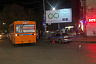 Рядом с Сенным рынком столкнулись автобус и «Киа»