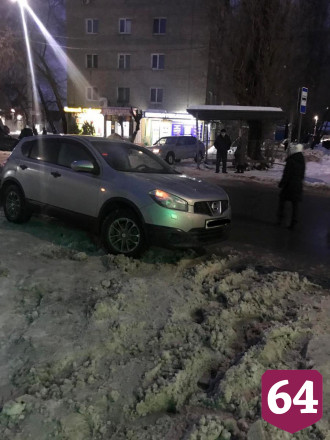 В Саратове водитель «Ниссана» сбил женщину