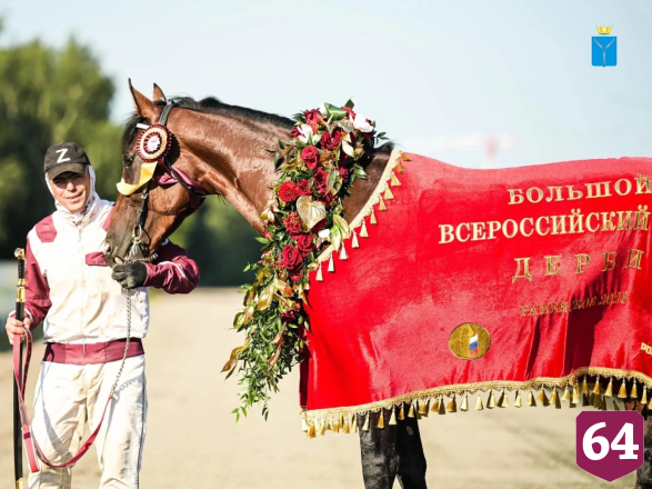 Саратовский жеребец выиграл главный приз сезона в дерби