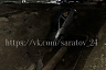 В Саратове ночью автомобиль такси попал в коммунальную траншею 