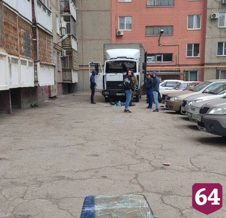 В Саратове при взрыве газа в грузовике пострадал водитель