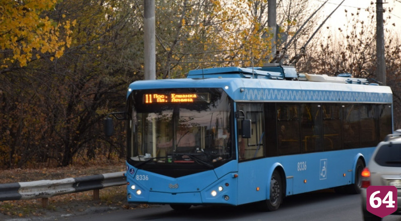 В Саратове на маршруты вышли 26 московских троллейбусов 