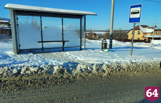 В Саратове дорожников оштрафуют за снежные завалы на тротуарах