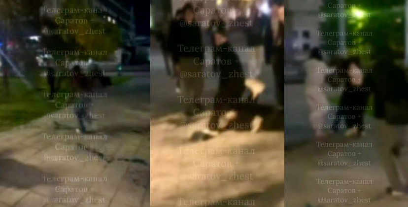 Полицейские выясняют детали избиения девушки в центре Саратова