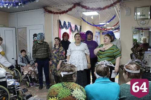 В Энгельсском доме-интернате проходит декада праздничных новогодних мероприятий