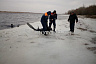 Водолазы вытащили из Волги мертвого дайвера