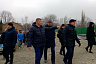 Губернатор раскритиковал строителей за мусор и ямы на территории детского сада в Саратове 