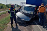 Четыре человека пострадали в ДТП с грузовиком под Саратовом