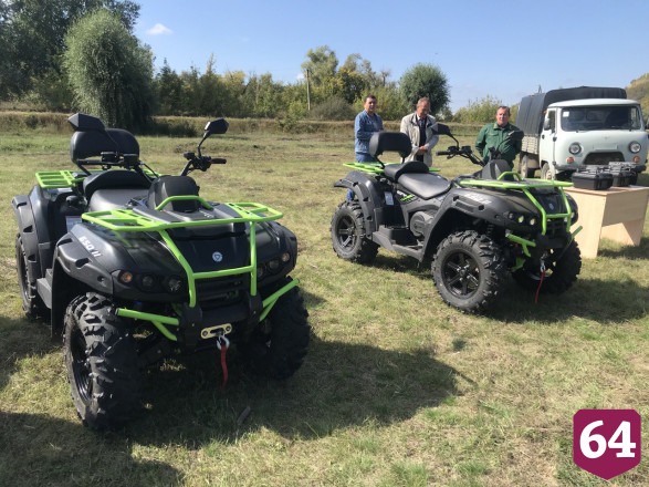 Победителям турнира лесных пожарных вручили кусторез 