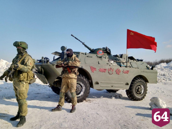 На саратовской «Лыжне России» фурор произвела лихая казачка с шашкой