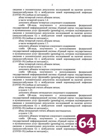 В кафе и фитнес-клубы Саратова будут пускать посетителей с антителами