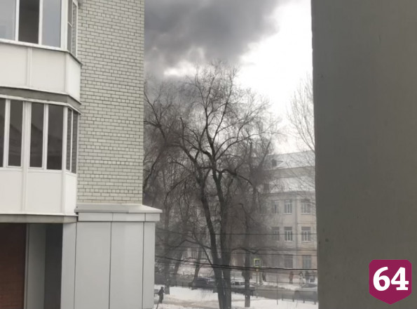 В центре Саратова ликвидировали возгорание в школе 
