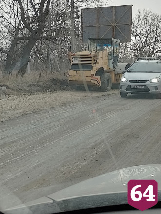 Саратовцев обрадовало расширение дороги от Кумысной поляны