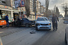 В массовой аварии с троллейбусом пострадала автоледи