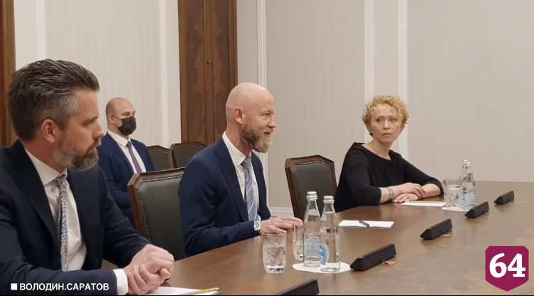 Председатель Госдумы и саратовский губернатор встретились с руководством ИКЕА 