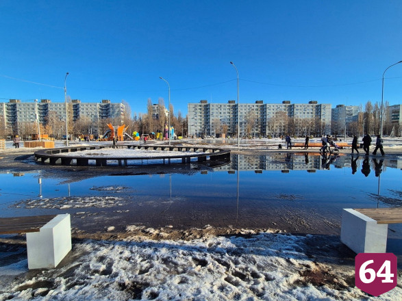 Затопленный парк под Саратовом предложили назвать Атлантидой