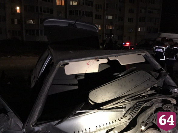 В протаранившей столб на улице Огородной «Ладе» ранен водитель