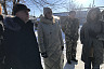 В саратовском парке медведь спит зимой под одеялами