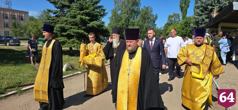 В Саратовской области открыли памятник Сергию Радонежскому