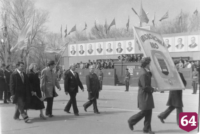 Саратовцы ностальгируют по первомайским демонстрациям