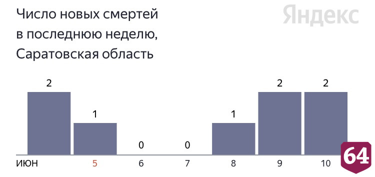 В Саратовской области от коронавируса скончались двое мужчин