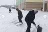 Министр призвала очистить от снега школьные дворы